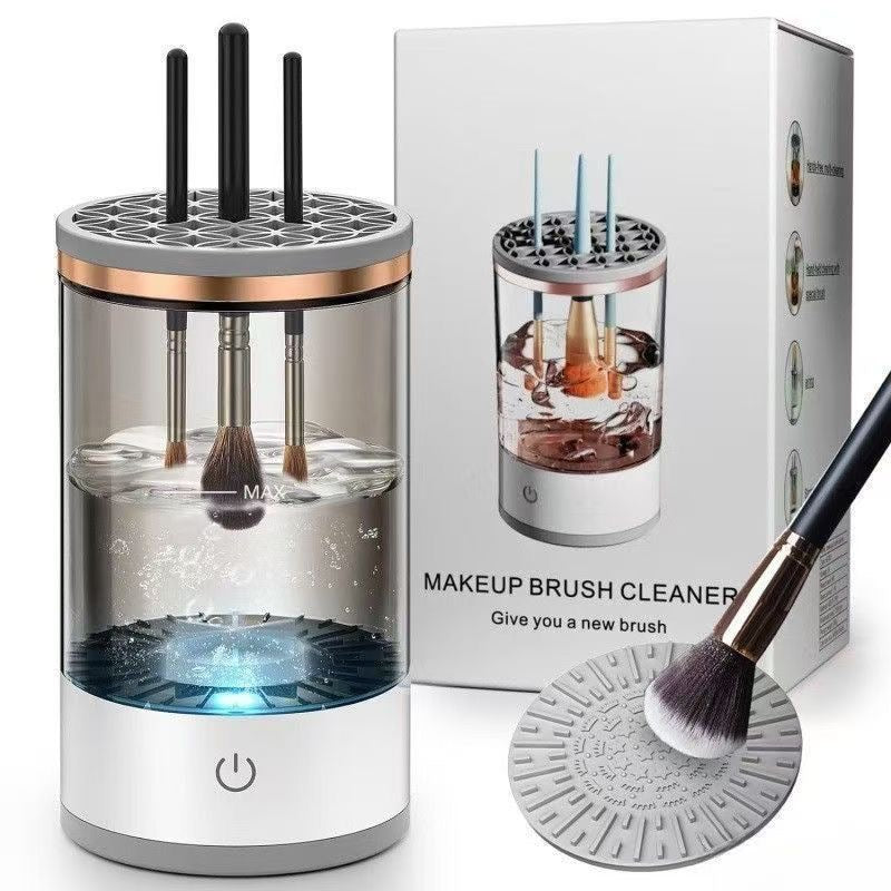 Electric Makeup Brush Cleaner – Automatic Washing Machine for Deep Cleaning & Fast Drying