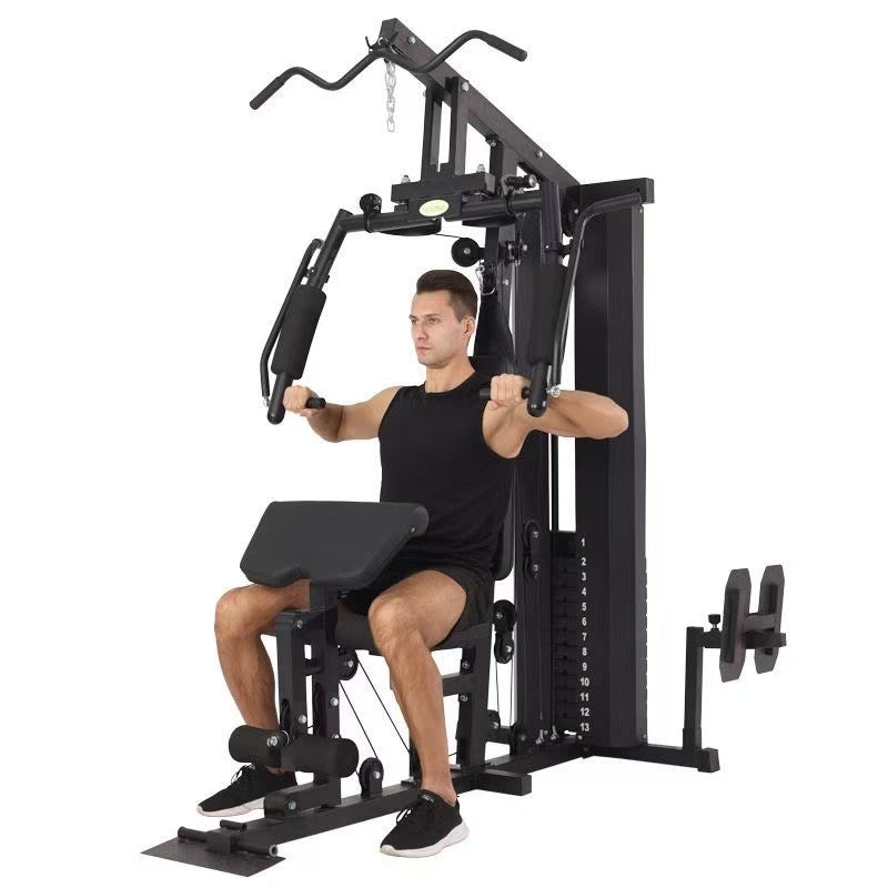 All-in-One Home Gym Station – 13 Weight Stack | Multi-Function Strength Trainer for Full Body Workouts | Compact & Durable Fitness Machine for Home or Garage