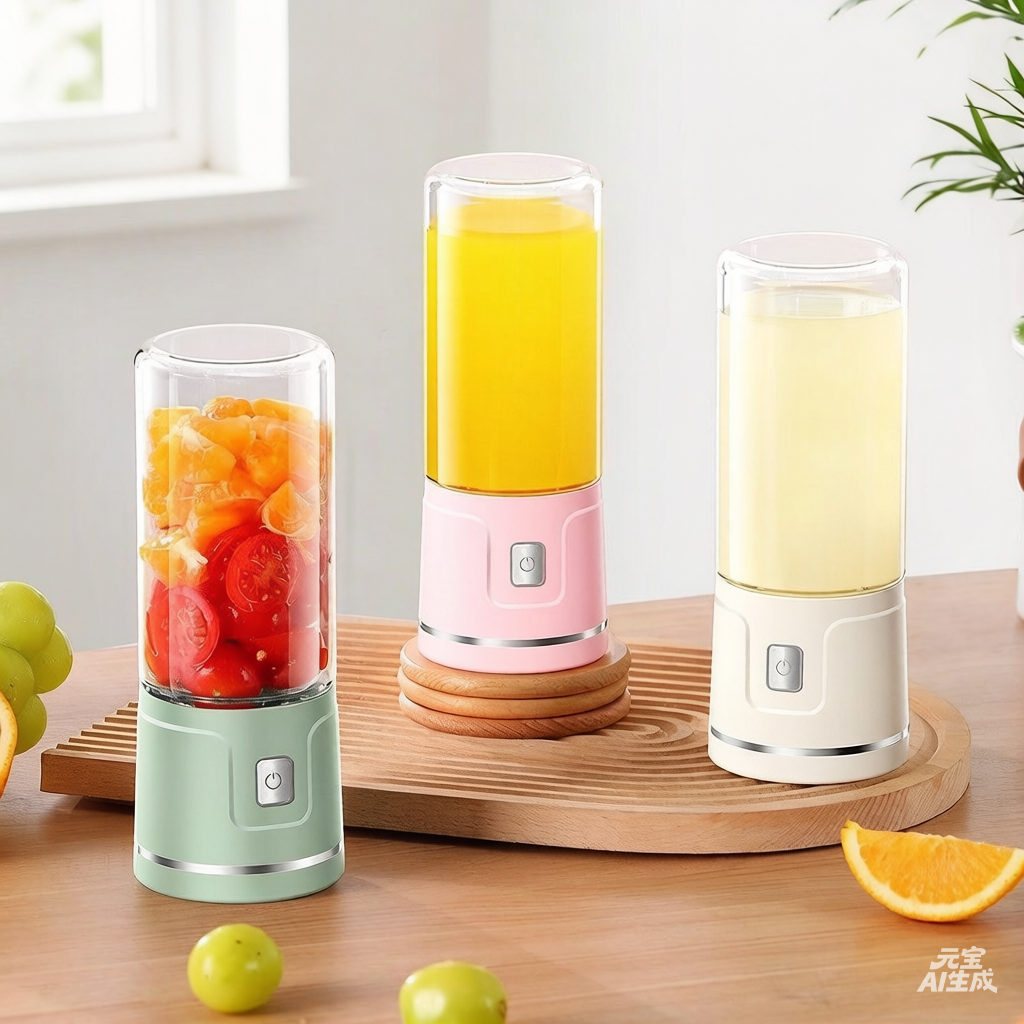 Portable Blender for Shakes and Smoothies | USB Rechargeable Personal Blender Bottle