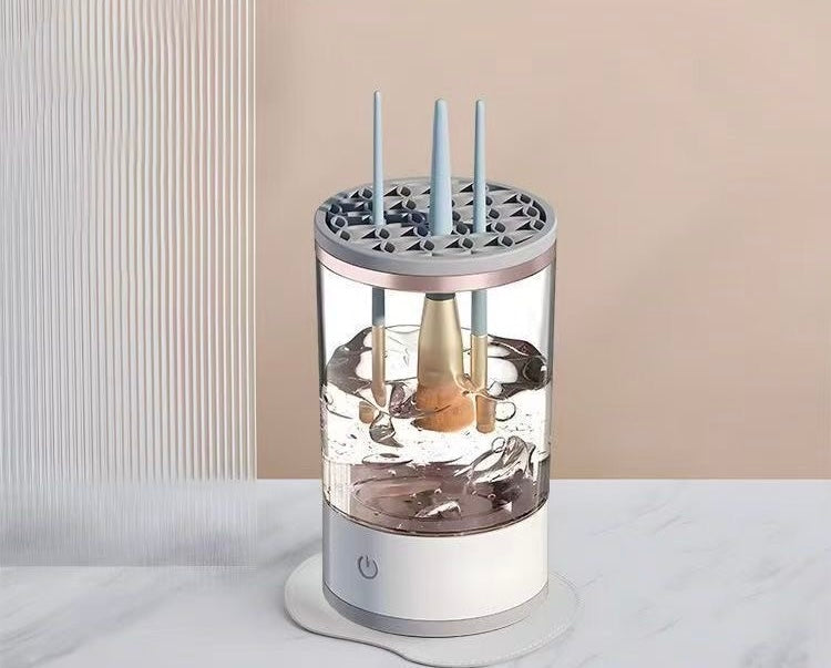 Electric Makeup Brush Cleaner – Automatic Washing Machine for Deep Cleaning & Fast Drying