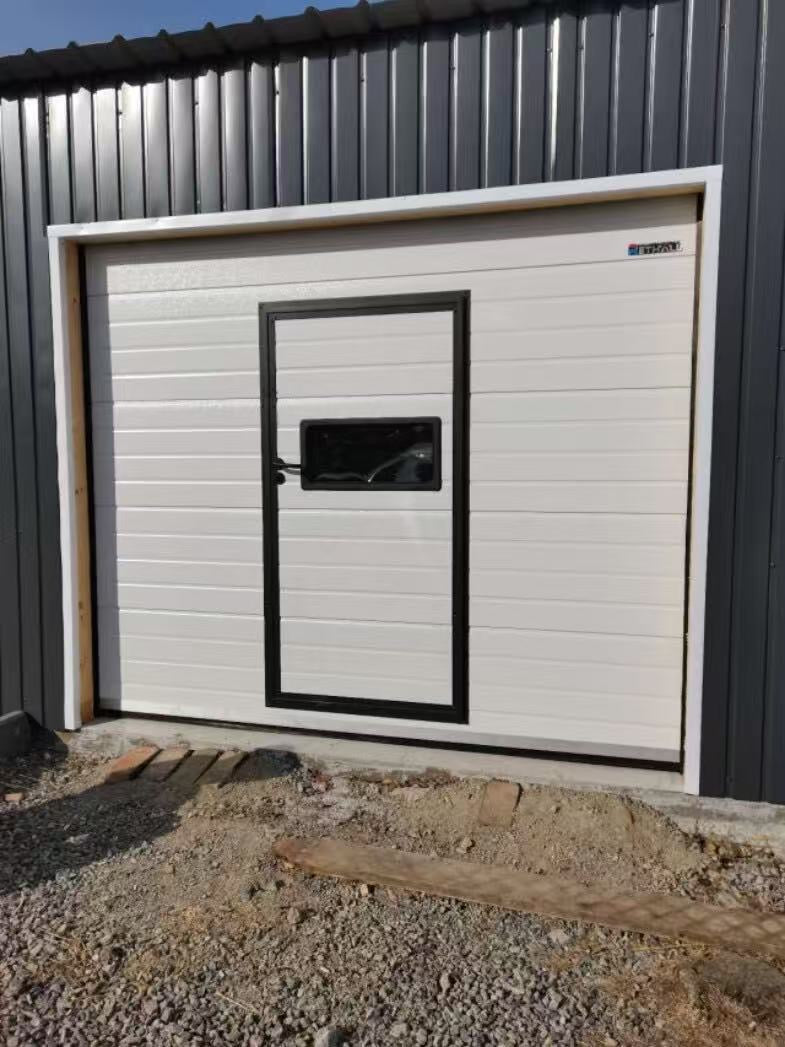 Premium Aluminum Sectional Garage Doors & Rolling Shutters | Custom Wood Grain, Glass & Porthole Designs