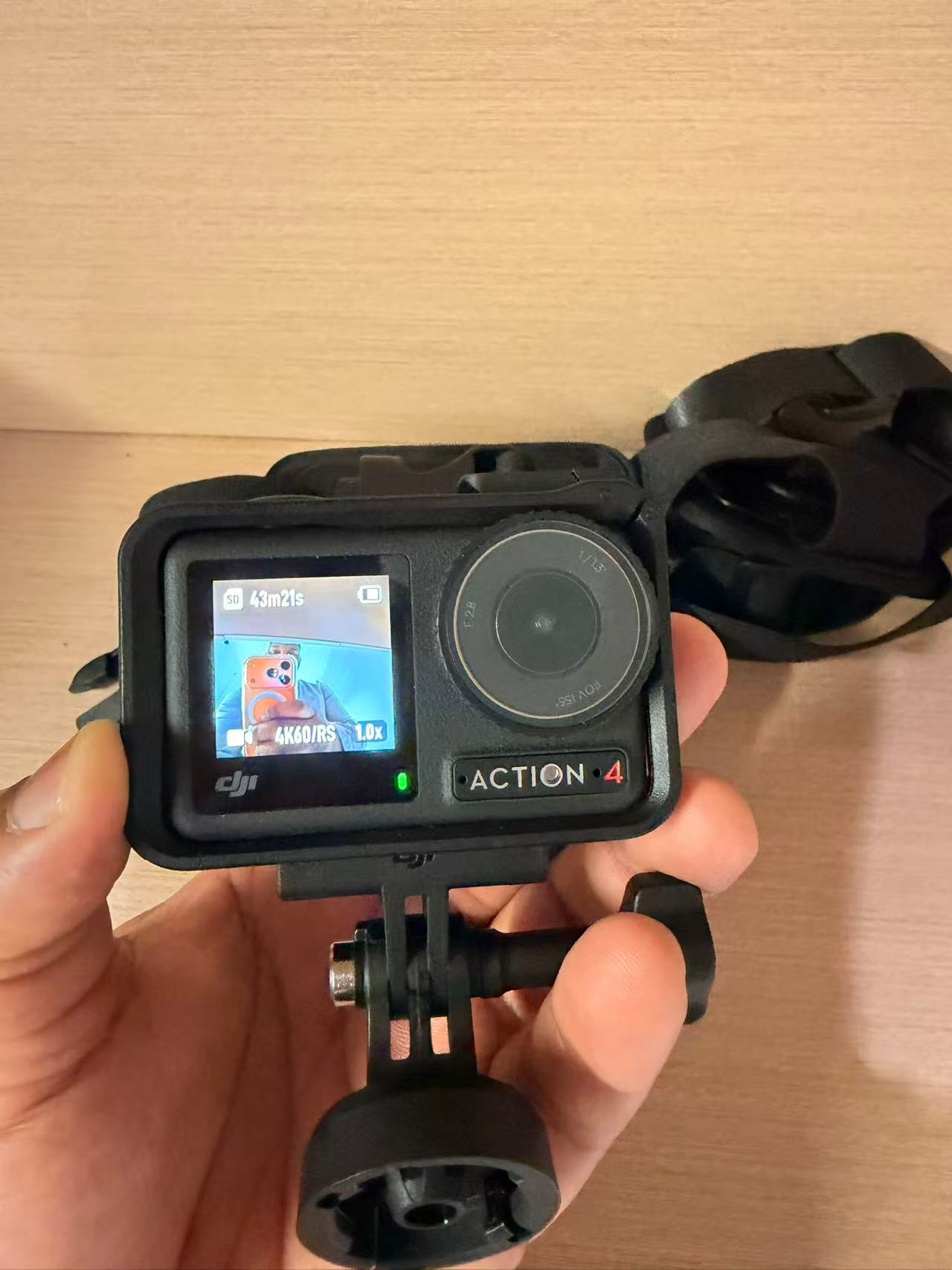 4K/120fps Waterproof Action Camera with Dual Touchscreens