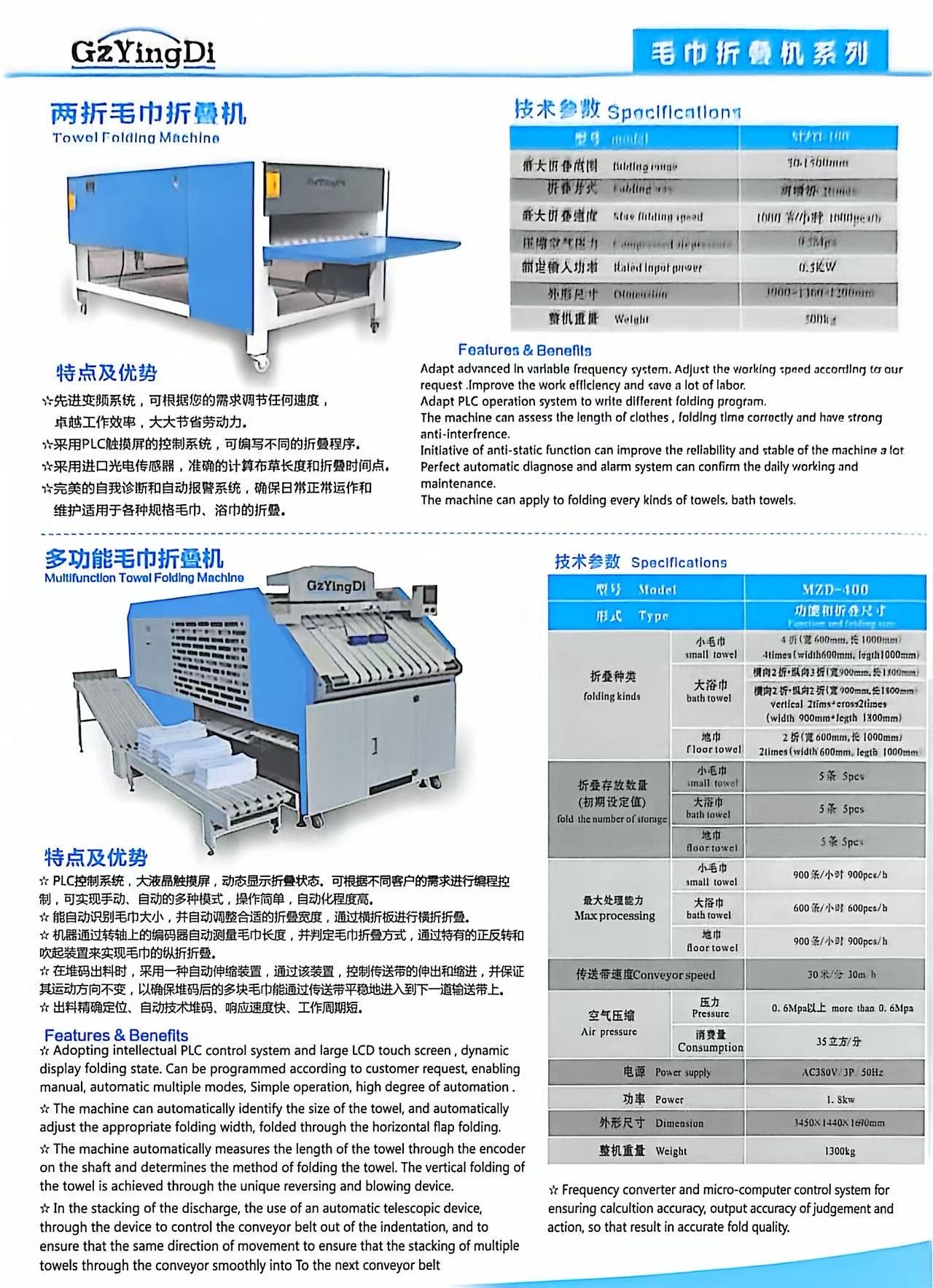 Industrial Towel Folding Machine