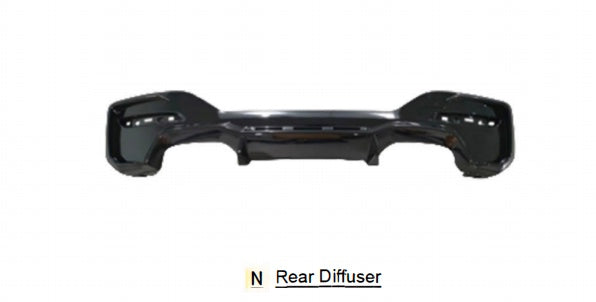 After Market Body Kit Compatible with 2011-2018 BMW 1 Series F20 (NOT OEM PART)