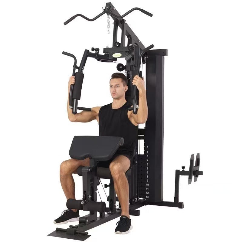 All-in-One Home Gym Station – 13 Weight Stack | Multi-Function Strength Trainer for Full Body Workouts | Compact & Durable Fitness Machine for Home or Garage