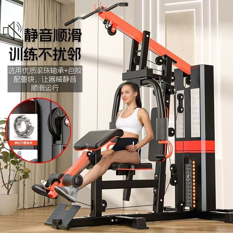All-in-One Home Gym Station – 13 Weight Stack | Multi-Function Strength Trainer for Full Body Workouts | Compact & Durable Fitness Machine for Home or Garage