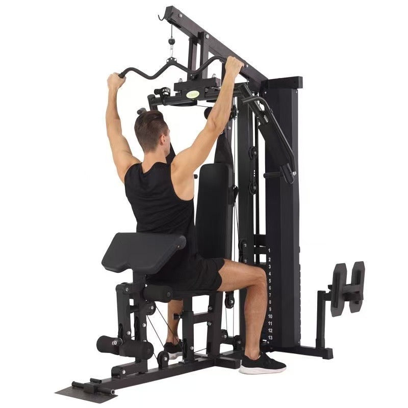 All-in-One Home Gym Station – 13 Weight Stack | Multi-Function Strength Trainer for Full Body Workouts | Compact & Durable Fitness Machine for Home or Garage