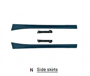 Aftermarket Bodykit Compatible with 2012-2014 BMW 1 Series F20 (Not OEM PART)