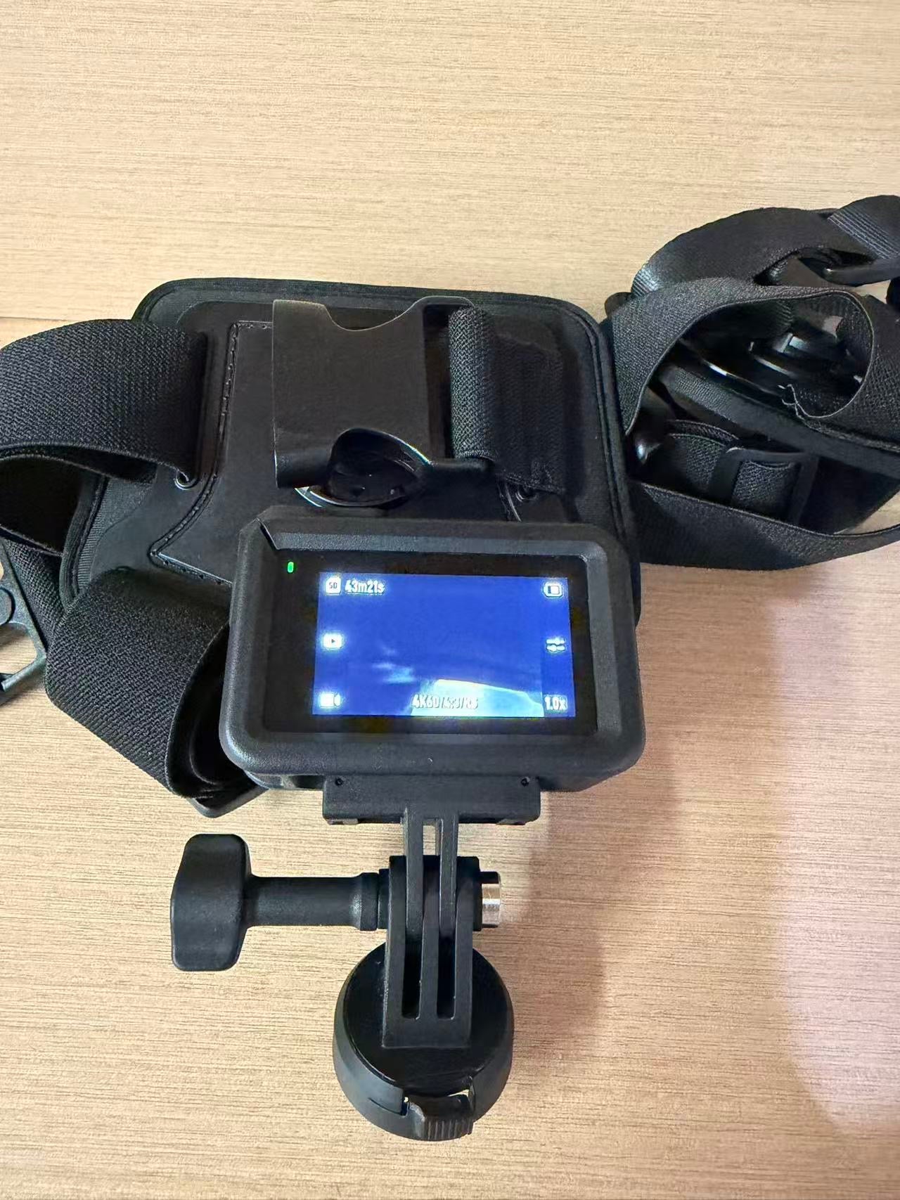 4K/120fps Waterproof Action Camera with Dual Touchscreens