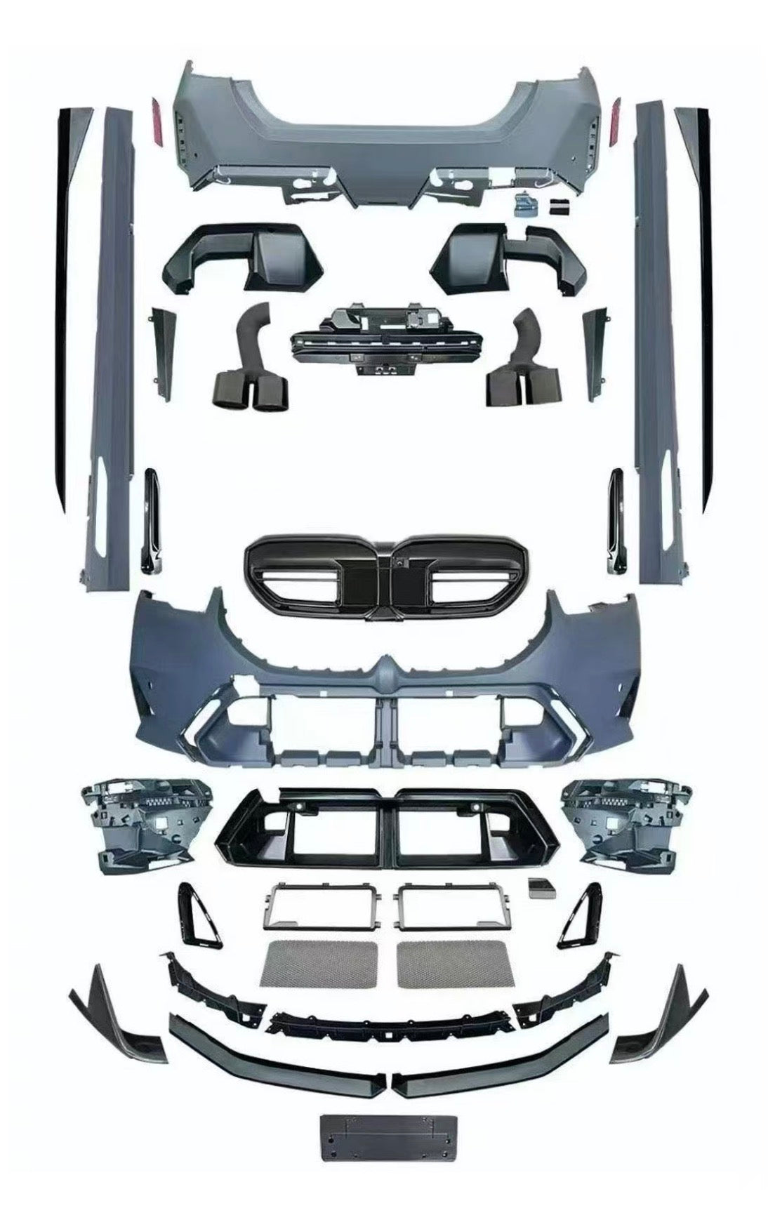 Aftermarket body kit compatible with 2019-2024 BMW 3 Series G20 G28 Sedan Full Set [NOT OEM PART]