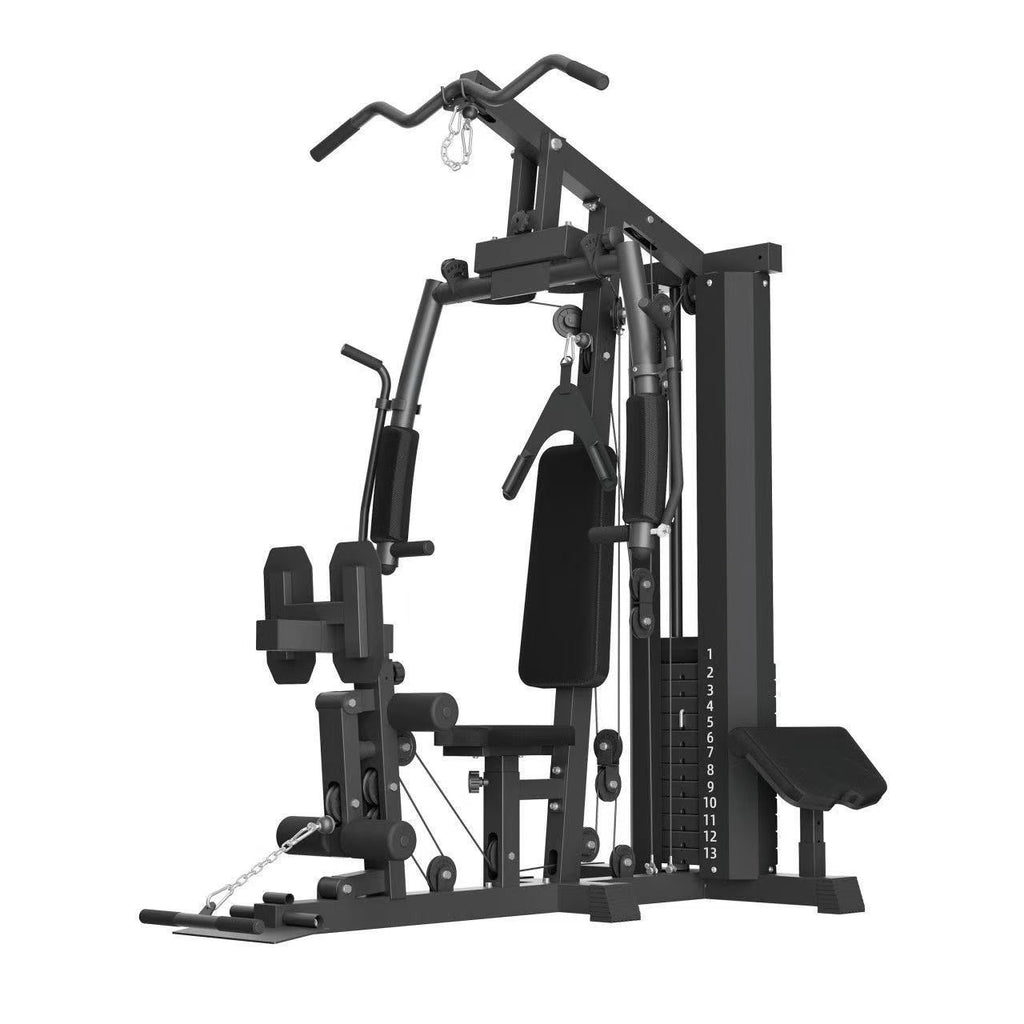 All-in-One Home Gym Station – 13 Weight Stack | Multi-Function Strength Trainer for Full Body Workouts | Compact & Durable Fitness Machine for Home or Garage