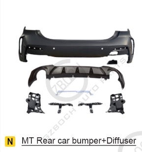 Aftermarket Body Kit Compatible With 2008-2011 BMW 1 Series E82 E87 (NOT OEM PART)