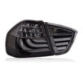 Aftermarket Sequential LED Tail Lights compatible with 2005-2012 E90/E92 | Smoked & Red Lens Options (NOT OEM PART)