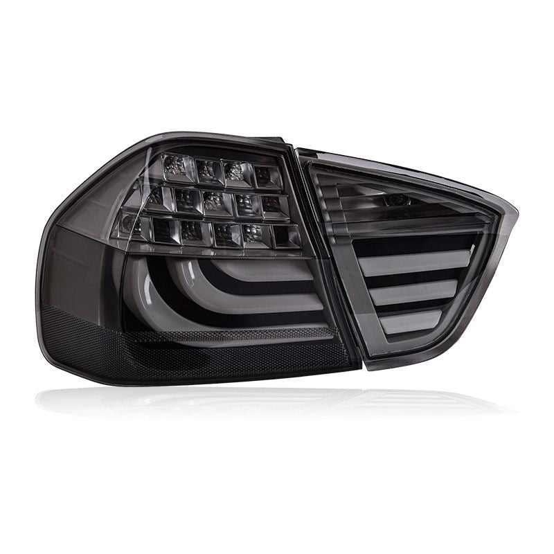 Aftermarket Sequential LED Tail Lights compatible with 2005-2012 E90/E92 | Smoked & Red Lens Options (NOT OEM PART)