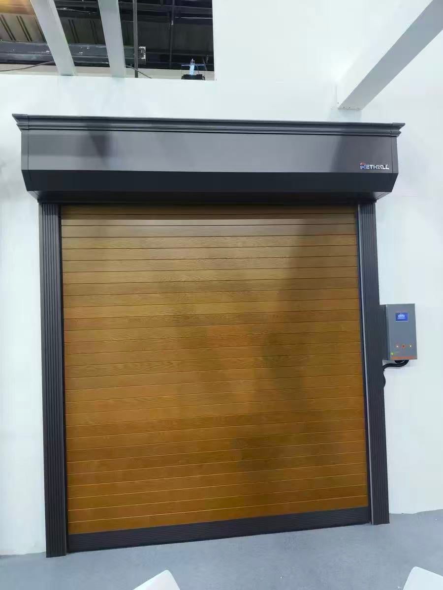 Premium Aluminum Sectional Garage Doors & Rolling Shutters | Custom Wood Grain, Glass & Porthole Designs