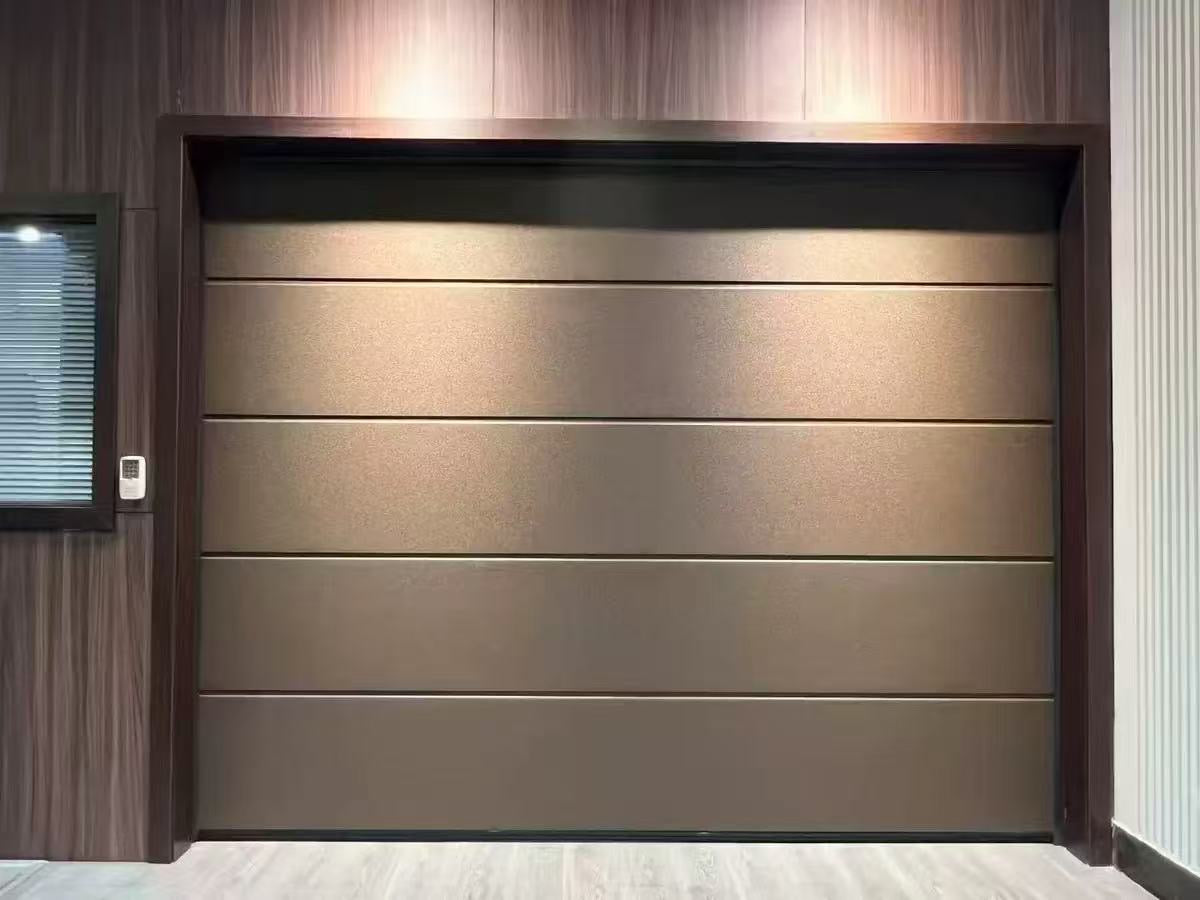 Premium Aluminum Sectional Garage Doors & Rolling Shutters | Custom Wood Grain, Glass & Porthole Designs
